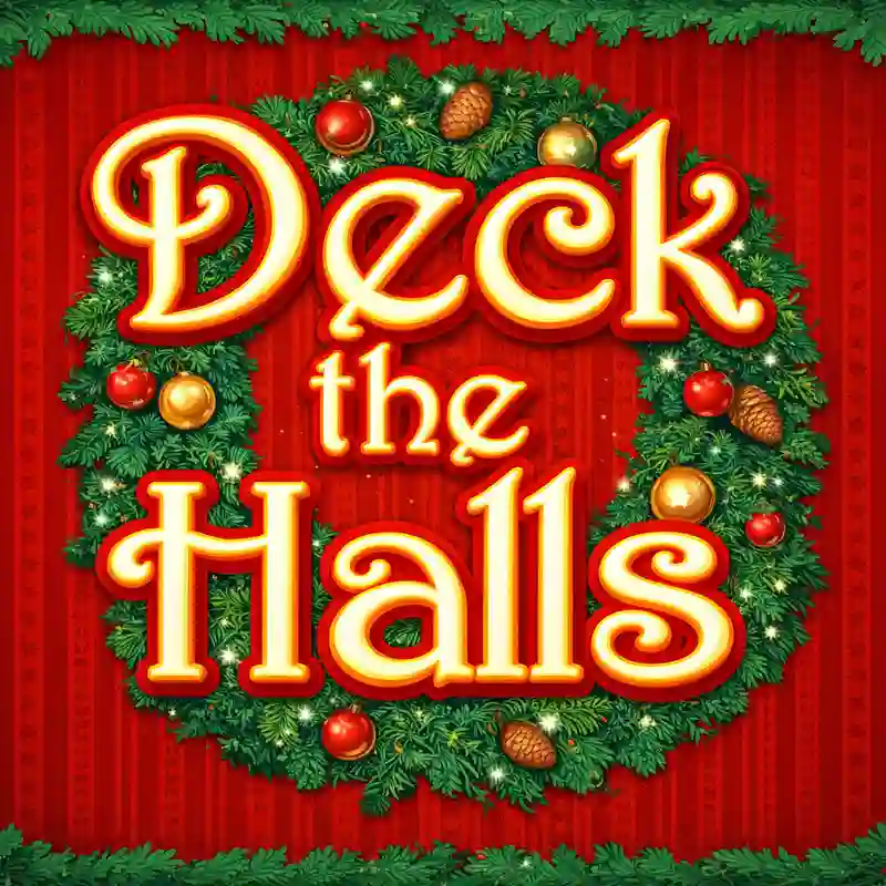 Deck the Halls Casino Game Banner